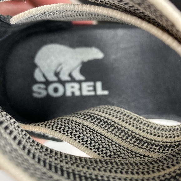 SOREL CAMERON FLATFORM ANKLE STRAP WEDGE SANDAL Size 7 Coastal Vacation Beach - Picture 11 of 15